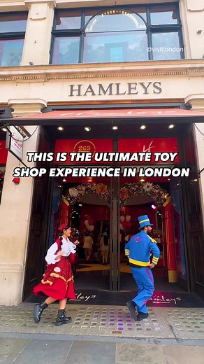 ad 🎈 Step into a world of wonder at Hamleys — the oldest and largest toy store in London! With 7 magical floors on Regent Street, it’s more than a shop — it’s a full-on experience ✨ From teddy bears to Harry Potter, magic tricks to LEGO, live demos, bubbles, and balloons — it’s fun for all ages! Will you visit Hamleys on your next trip to London? 🇬🇧 #LondonMakesItPossible #VisitLondon #Hamleys #LondonWithKids #ToyStoreMagic #popmart | Visit London