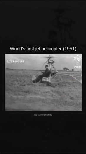 World's first jet helicopter 1951