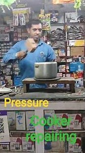pressure cooker repairing. #viarl #short#video 🛠️🛠️