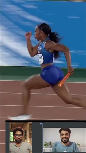 Perfect pass 😤🔥 relay level = world class! #Shorts