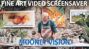 Fine art Video Screensaver