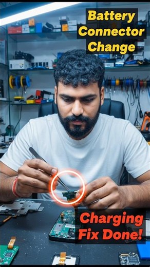 5 Minute Me Charging Fix ⚡ Battery Connector Replace