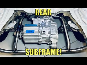 Tesla Model S Swapped EVO 8 - Rear Subframe Coming Together!