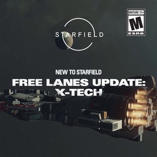 RT @StarfieldGame: Take your ship and weapon customization to the next level with X-Tech!Available now in the Free Lanes update: