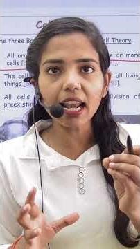 EXAM KA HACK - CELL THEORY KO YAAD KRNE KI EASY TRICK #biology #govtjobs #medical #neet #celltheory
