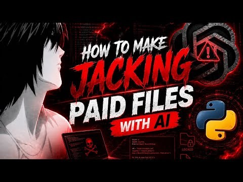 HOW TO MAKE INSTAGRAM JACKING PAID FILES WITH AI | ALL ABOUT INSTAGRAM JACKING 😱