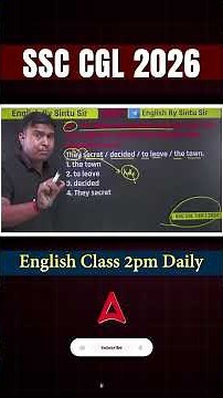 Adjective vs Noun - SSC CGL का सबसे common mistake #SSCCGL #englishgrammar #sintusir #sscadda247
