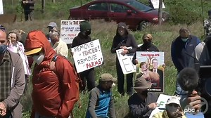 Protesters demand removal of fence after 100+ tule elk die in Point Reyes