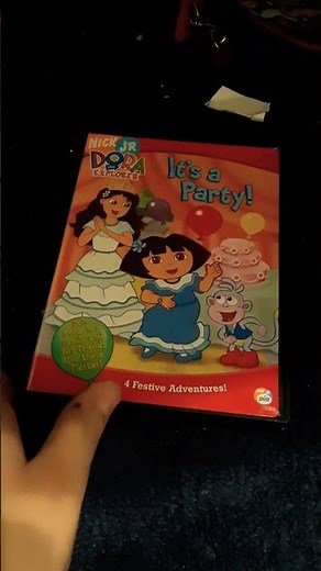 Dora the explorer it's a party🥳🎉dvd📀 unboxing✨