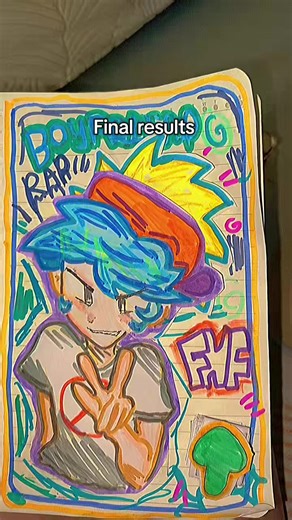 Creating an FNF Sketchbook Page