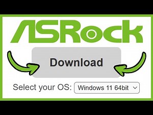How To DOWNLOAD ASRock Motherboard Driver (QUICK & EASY) 2026