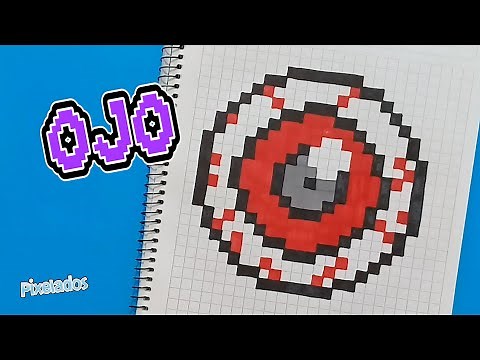 COMO DIBUJAR UN OJO PIXEL ART - PIXELADOS