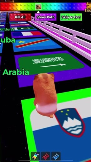 Beating Country Glass Bridge #roblox #game #gaming #country #flags #viral #shorts #fun #gameplay