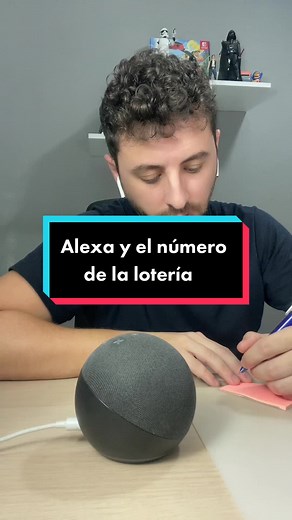 Alexa me dice el número de la lotería 😈 #josemanueloya #alexa #humor #alexahacks#alexahacksglehome #siri #trucosiphone