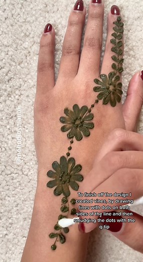 Easy Henna Design for Beginners