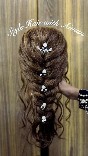 Messy Braid Hairstyle Tutorial #hairstyletutorial #braids #messybraid