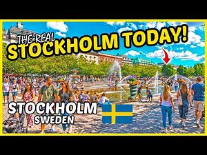 What’s REALLY Inside King’s Garden, Stockholm? 👀🇸🇪 | Kungsträdgården Sweden Walking Tour 👑