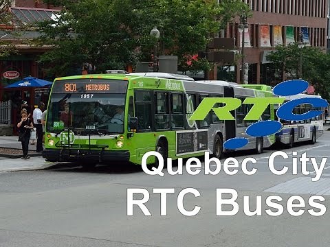 Quebec City public transportation: RTC Buses
