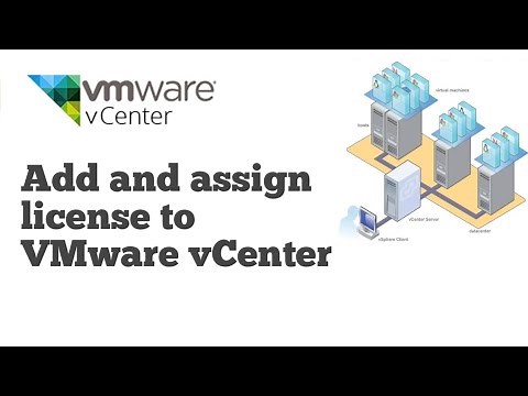 Add and assign license to VMware vCenter