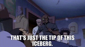 That's just the tip of this iceberg.