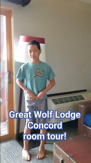 Great Wolf Lodge Concord NC hotel room tour