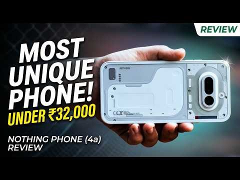 Nothing Phone 4A review – Crazy Transparent Design, AI Button & Glyph Bar!