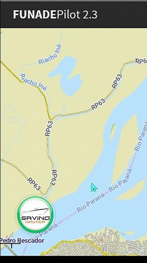 Navegamos el Río Paraná . En el Paraná Riacho Antequera Chaco