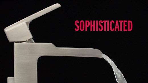 The Ara® Collection makes a bold, contemporary statement with its edgy geometric lines. Click to see more: http://ow.ly/D94030lzIBG | Delta Faucet