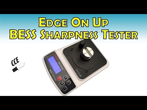 How To Measure SHARPNESS - Edge On Up Professional Sharpness Tester PT50B - BESS Certified