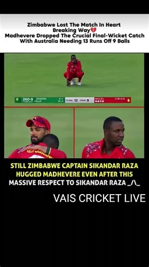 Sikandar Raza’s Class After Zimbabwe’s Heartbreaking Defeat 💔👏 | Massive Respect!