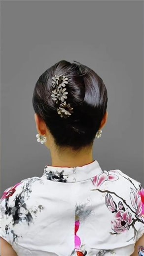 How to do a French-Style Braided Bun for Beginners #shorts
