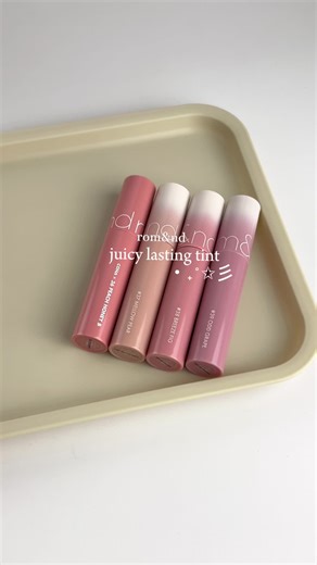 Review of Romand Lip Products 36-39