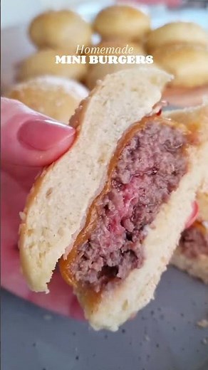 🇬🇧🇫🇷 Mini burger recipe 🍔