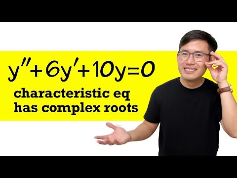 Auxiliary equations with complex roots, for 2nd order linear differential equations
