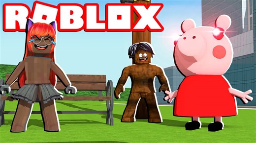 Me Escapo De Piggy Y La Troleo Con La Skin Invisible