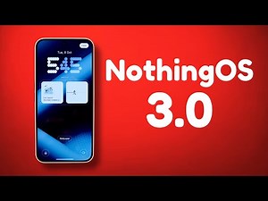 Official Nothing OS 3.0 Android 15🔥 Smart Drawer, Custom Lockscreen & Cool New Features! 🌟