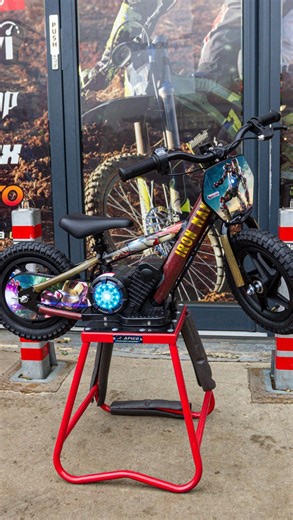 Go Off RoadBarnsley | Halloween might be over, but you can still play dress up… or your bike can anyway! Check out this awesome Iron Man graphics kit for REVVI... | Instagram