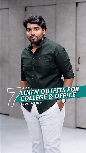 Trending linen outfit combos for office and college