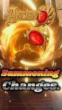 Ancient Summons Just Changed! #wor #watcherof realms