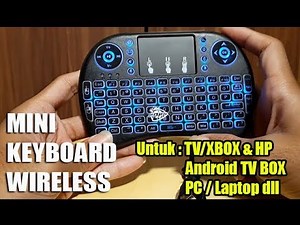 Mini Keyboard Wireless i8 ( UNBOX & REVIEW )