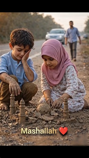 Two Kids Built a Taj Mahal… A Stranger Changed Everything 🕌✨