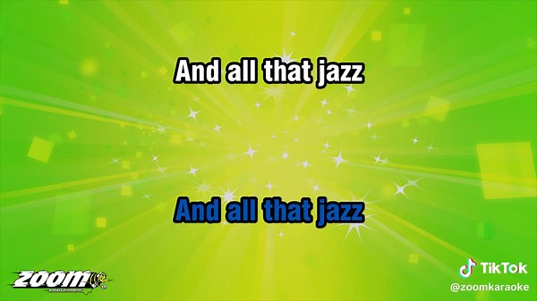 All That Jazz Karaoke from Chicago Musical