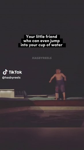 Hasbulla Cannonball Jump in Pool