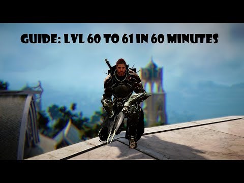 BDO Leveling 60 to 61 in 60 minutes (Guide)