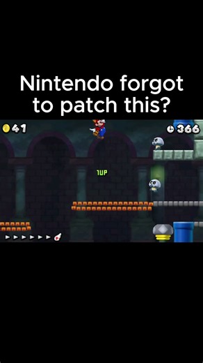 Infinite 1-Up Glitch in New Super Mario Bros 2 #mario #nintendoswitch #nintendo