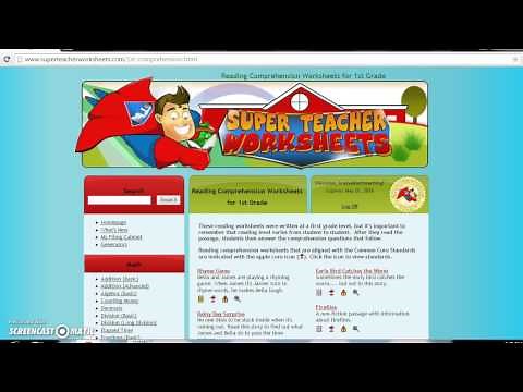 Check out Super Teacher Worksheets!