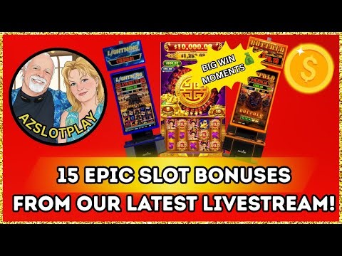 15 Epic Slot Bonuses from Our Latest Livestream! Nonstop Bonus Action!