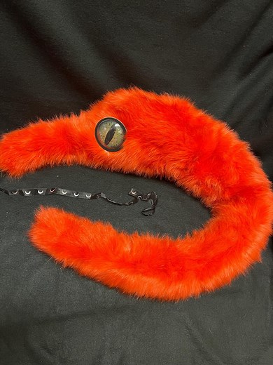 Firewyrm, Giant Handmade Worm on a String Plush, OOAK Art Doll - Etsy