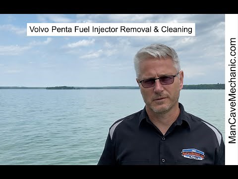 Volvo Penta Fuel Injector Removal and Cleaning