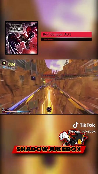 Explore Rail Canyon in Sonic X Shadow Generations